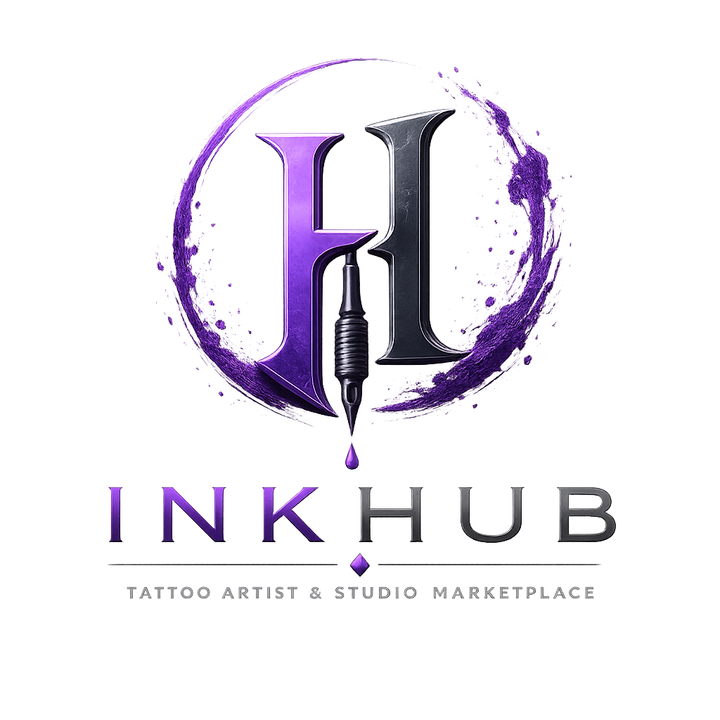 InkHub — tatuointistudioiden ja artistien markkinapaikan logo