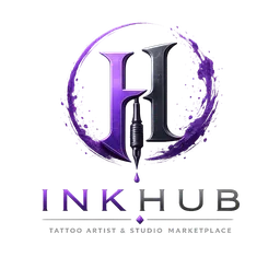 InkHub — tatuointistudioiden ja artistien markkinapaikan logo