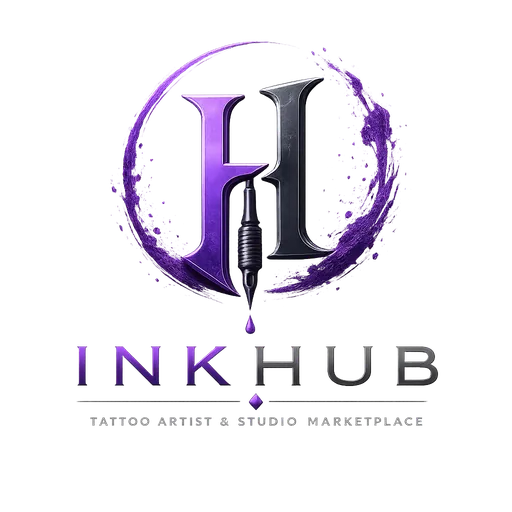 InkHub — tatuointistudioiden ja artistien markkinapaikan logo